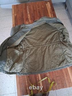 Vintage M-65 Military Field Jacket Scovill Brass Zipper size M