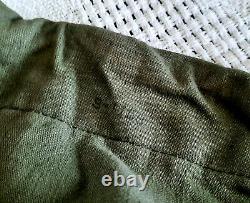 Vintage MINT U. S. Army Bag BRAND NEW Military Green Cotton Laundry Duffel