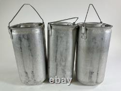 Vintage Mermite Military Army Marine Food Container 1979 All Interior Cans & Lid