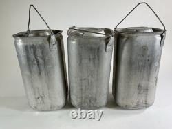 Vintage Mermite Military Army Marine Food Container 1979 All Interior Cans & Lid