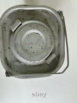 Vintage Mermite Military Army Marine Food Container 1979 All Interior Cans & Lid