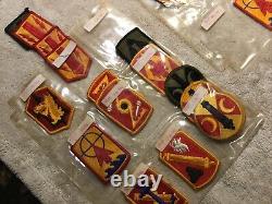 Vintage Military Army Patches Set Of 95