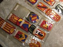 Vintage Military Army Patches Set Of 95