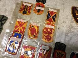 Vintage Military Army Patches Set Of 95