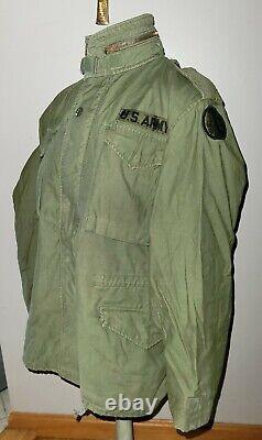 Vintage Military Field Jacket Army Coat Reg S Men's Surplus