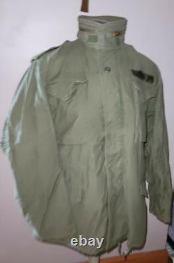 Vintage Military Field Jacket Army Coat Reg S Men's Surplus Unisex Grunge