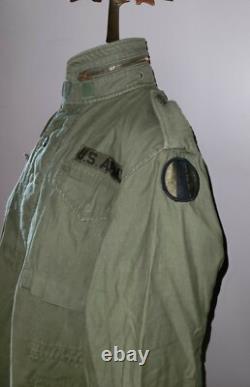 Vintage Military Field Jacket Army Coat Reg S Men's Surplus Unisex Grunge