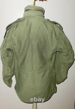 Vintage Military Field Jacket Army Coat Reg S Men's Surplus Unisex Grunge