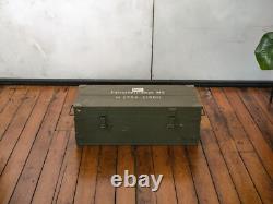 Vintage Military Field Lamp in Crate Swedish Army 1950s Working Light M3