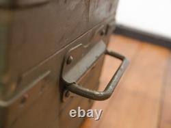 Vintage Military Field Lamp in Crate Swedish Army 1950s Working Light M3