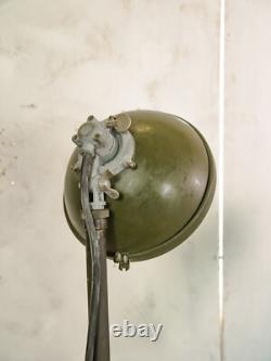 Vintage Military Field Lamp in Crate Swedish Army 1950s Working Light M3