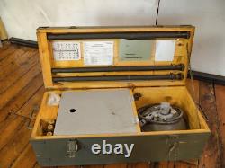 Vintage Military Field Lamp in Crate Swedish Army 1950s Working Light M3