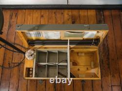 Vintage Military Field Lamp in Crate Swedish Army 1950s Working Light M3