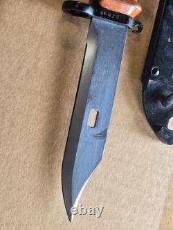 Vintage Military Knife Polish Army Bakelite Handle & Scabbard MATCHING NUMBERS
