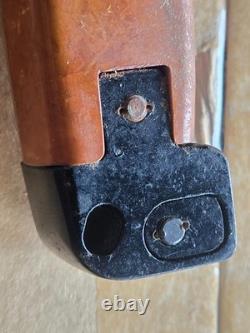 Vintage Military Knife Polish Army Bakelite Handle & Scabbard MATCHING NUMBERS