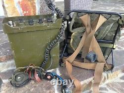 Vintage Military Manpack Racal Squadcal Tra 906
