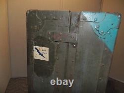 Vintage Military Parts Case Chest with Drawers US Army Durabilt Box