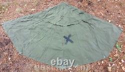 Vintage Military TENT Lavvu Set 2-Person Half Poncho Shelter Tarp Polish Army