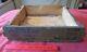 Vintage Military Wooden Ammunition Carry Box Ammo Case Crate Army Green
