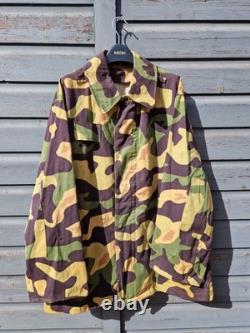 Vintage NOS Czech Salamander Camo MLOK Paratrooper Military Jacket XL 1963 VGC