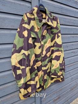 Vintage NOS Czech Salamander Camo MLOK Paratrooper Military Jacket XL 1963 VGC