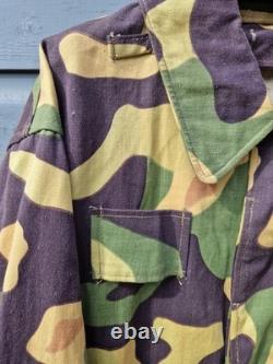 Vintage NOS Czech Salamander Camo MLOK Paratrooper Military Jacket XL 1963 VGC