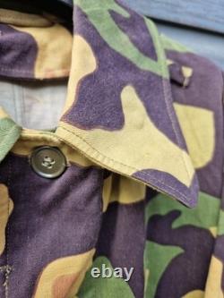 Vintage NOS Czech Salamander Camo MLOK Paratrooper Military Jacket XL 1963 VGC