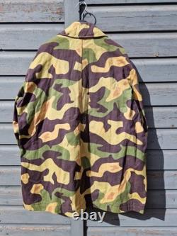 Vintage NOS Czech Salamander Camo MLOK Paratrooper Military Jacket XL 1963 VGC