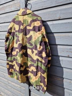 Vintage NOS Czech Salamander Camo MLOK Paratrooper Military Jacket XL 1963 VGC