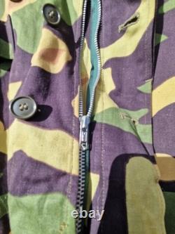 Vintage NOS Czech Salamander Camo MLOK Paratrooper Military Jacket XL 1963 VGC