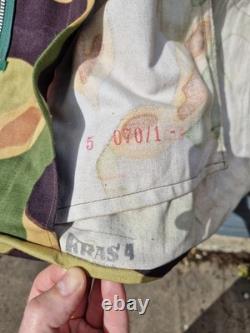 Vintage NOS Czech Salamander Camo MLOK Paratrooper Military Jacket XL 1963 VGC