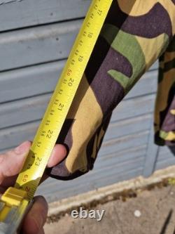 Vintage NOS Czech Salamander Camo MLOK Paratrooper Military Jacket XL 1963 VGC