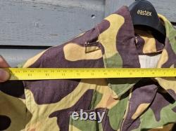 Vintage NOS Czech Salamander Camo MLOK Paratrooper Military Jacket XL 1963 VGC