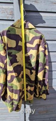 Vintage NOS Czech Salamander Camo MLOK Paratrooper Military Jacket XL 1963 VGC
