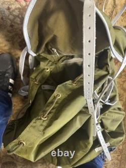 Vintage Norwegian Army M53Stridssekk Patrol Mountain Backpacking Rucksack Bag