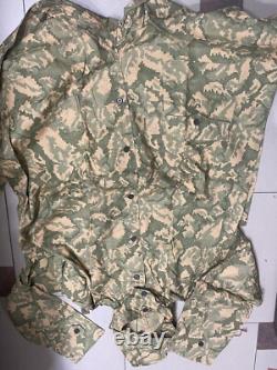 Vintage Old Albania Military Camouflage Uniform-communism Time Army