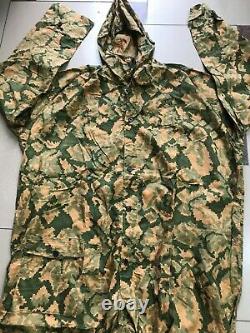Vintage Old Albania Military Camouflage Uniform-communism Time Army