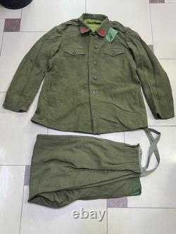Vintage Old Albania Military Winter Uniform-communism Time Army