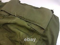 Vintage Olive Drab Damaged US Army Combat Field Pack Large Bag US Military Nylon