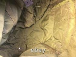 Vintage Olive Drab Damaged US Army Combat Field Pack Large Bag US Military Nylon