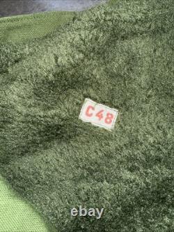 Vintage Overalls Military Swedish Bibs Snow Pants 1978 C48 Army Sherpa Lined EXC