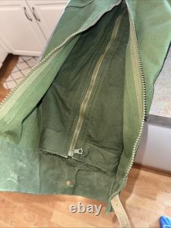 Vintage Overalls Military Swedish Bibs Snow Pants 1978 C48 Army Sherpa Lined EXC