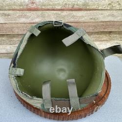 Vintage PASGT Helmet Size Small STEMACO 1987 Woodland Camo Military USGI Army