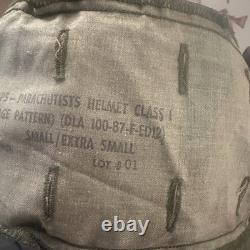 Vintage PASGT Helmet Size Small STEMACO 1987 Woodland Camo Military USGI Army