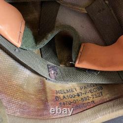 Vintage PASGT Helmet US Military Medium 1987 UNICOR Army Surplus USGI Lined 80s