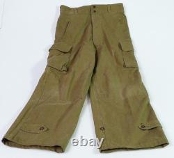 Vintage Payelle Derval French Army Military Field Cargo Pants M47