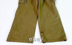Vintage Payelle Derval French Army Military Field Cargo Pants M47