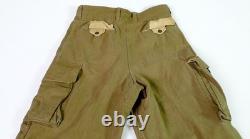 Vintage Payelle Derval French Army Military Field Cargo Pants M47