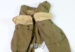 Vintage Payelle Derval French Army Military Field Cargo Pants M47