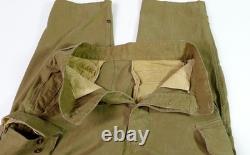 Vintage Payelle Derval French Army Military Field Cargo Pants M47